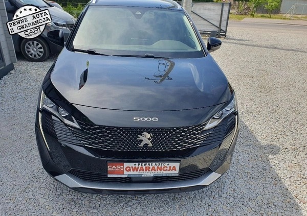 Peugeot 5008 cena 99900 przebieg: 66000, rok produkcji 2021 z Szczytna małe 781